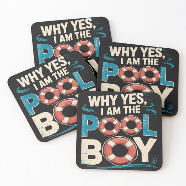 Item preview, Mens Why Yes I Am The Pool-Boy Funny Swimmer Swimming designed and sold by GaryBellcvbnb.