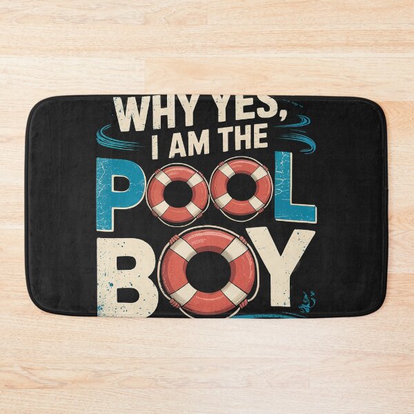 Item preview, Mens Why Yes I Am The Pool-Boy Funny Swimmer Swimming designed and sold by GaryBellcvbnb.
