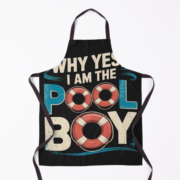 Item preview, Mens Why Yes I Am The Pool-Boy Funny Swimmer Swimming designed and sold by GaryBellcvbnb.
