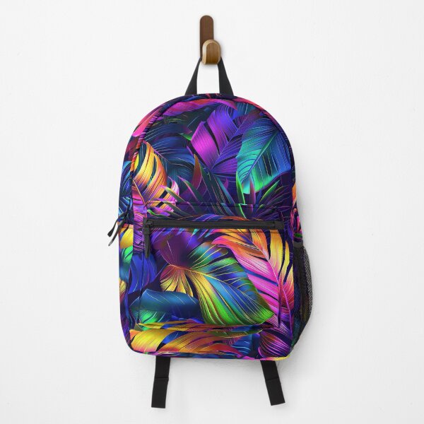 Item preview, Neon-Colorful Hues Tropical Leaves Exotic Design Art designed and sold by DEC02.