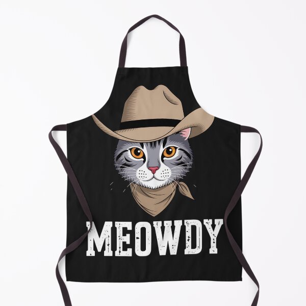 Item preview, Meowdy Cat Cowboy Funny Cat designed and sold by GaryBellcvbnb.