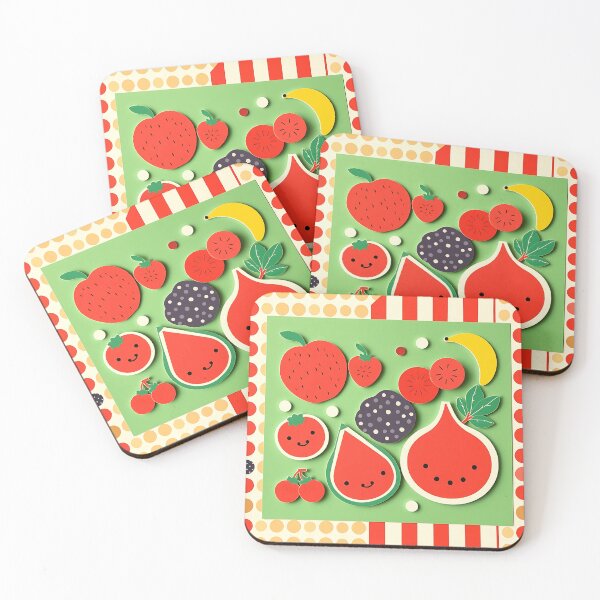 Item preview, Retro Fruit Collage in 1960s Style designed and sold by sharon1210.