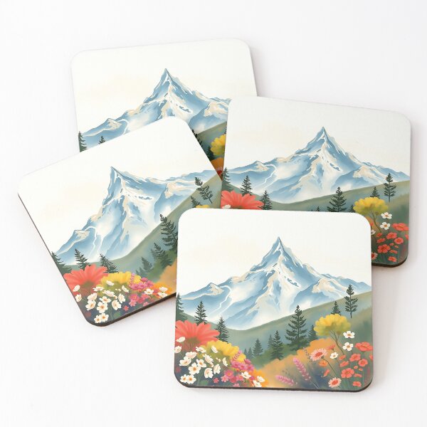 Item preview, Warm Impressionistic Mountain Landscape designed and sold by sharon1210.