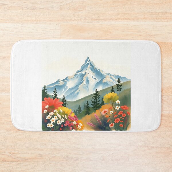 Item preview, Warm Impressionistic Mountain Landscape designed and sold by sharon1210.