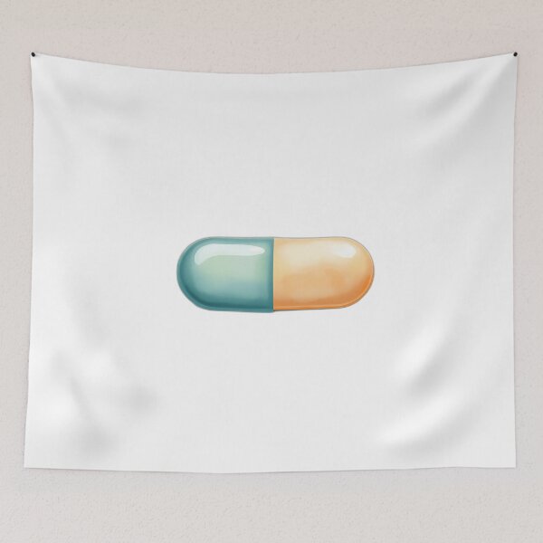 Item preview, Watercolor Pill Art designed and sold by sharon1210.