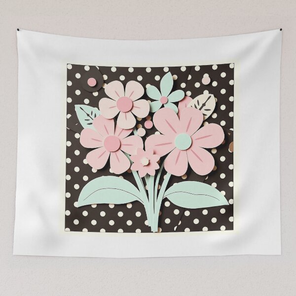 Item preview, Retro 1960s Flower Cutouts Design designed and sold by sharon1210.