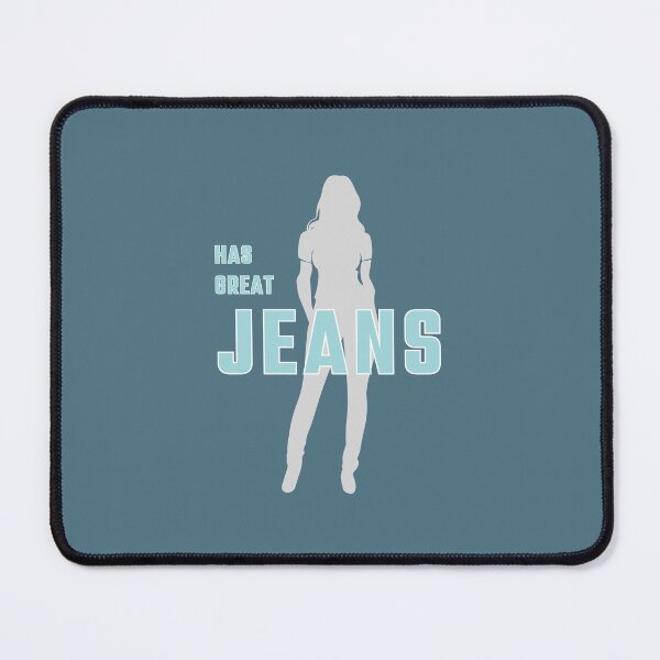 Item preview, Has Great Jeans, Female Silhouette, All Woman  designed and sold by AASparksDesigns.