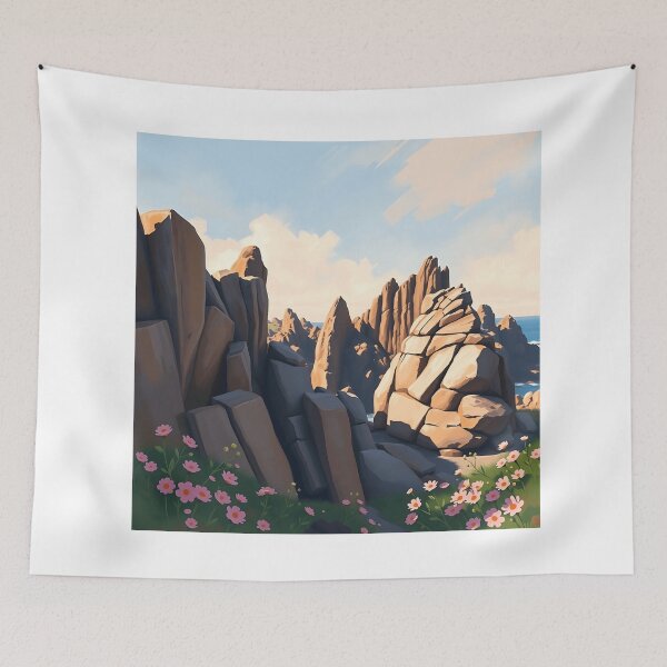 Item preview, Impressionistic Giant's Causeway designed and sold by sharon1210.