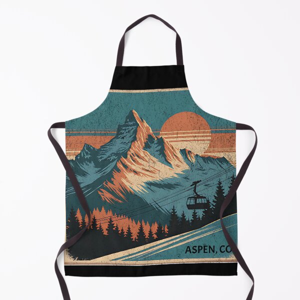 Item preview, Retro Aspen Colorado Ski Winter Sports Souvenir designed and sold by zptees.