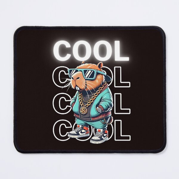 Item preview, cool capybara designed and sold by blackstton.