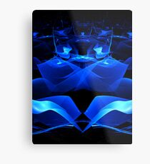 Apophysis Waves Metal Print