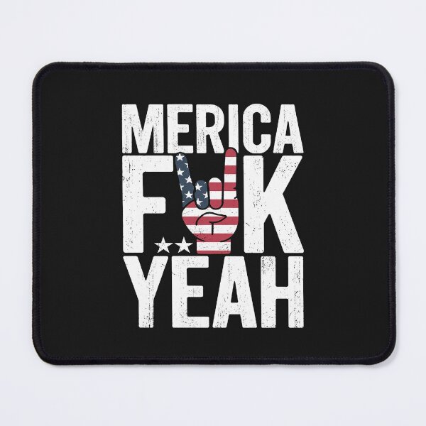 Item preview, Merica Fuck Yeah Rock Hand US Flag Music July 4th Patriotic designed and sold by TAYLOROUSDALE.