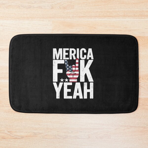 Item preview, Merica Fuck Yeah Rock Hand US Flag Music July 4th Patriotic designed and sold by TAYLOROUSDALE.