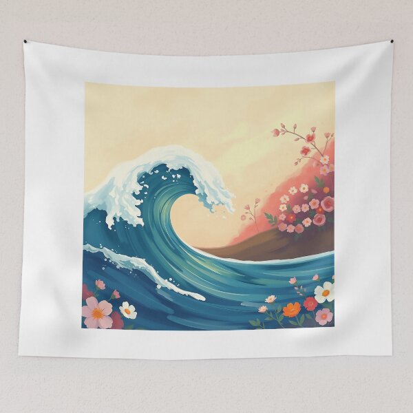 Item preview, Impressionistic Ocean Wave designed and sold by sharon1210.