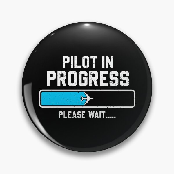 Item preview, Pilot In Progress, Please Wait - Airline Pilot Aviation Gift designed and sold by manueldila.