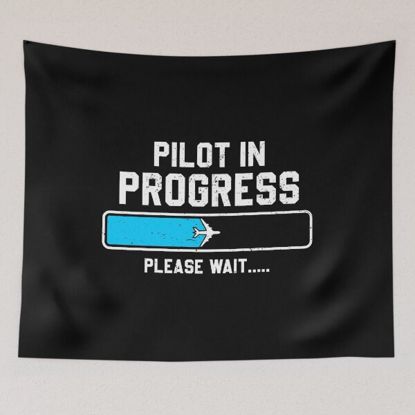 Item preview, Pilot In Progress, Please Wait - Airline Pilot Aviation Gift designed and sold by manueldila.