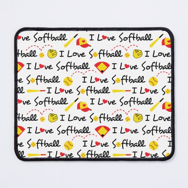 Item preview, I Love Softball Girls Team Sport designed and sold by VintageStyle.