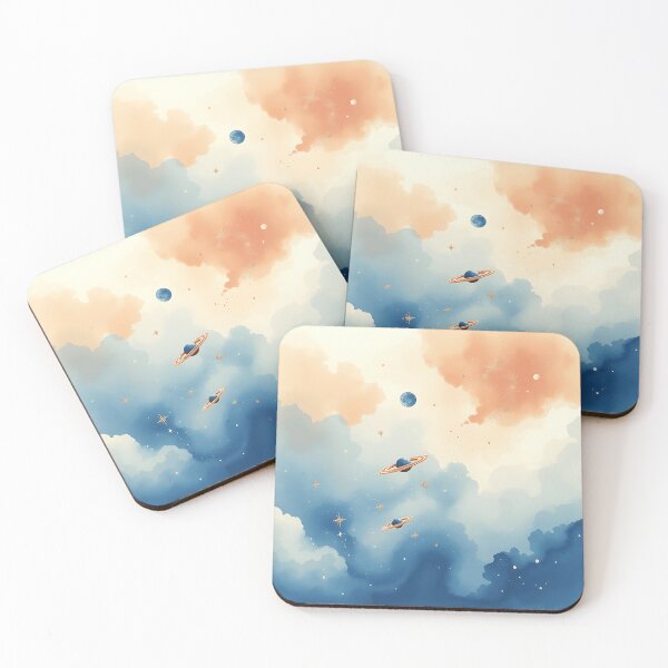 Item preview, Galaxy Watercolor with Metallic Accents designed and sold by sharon1210.