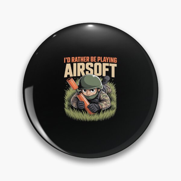 Item preview, I'd Rather Be Playing Airsoft Tactical Game Lovers designed and sold by marcusry.