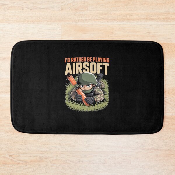 Item preview, I'd Rather Be Playing Airsoft Tactical Game Lovers designed and sold by marcusry.