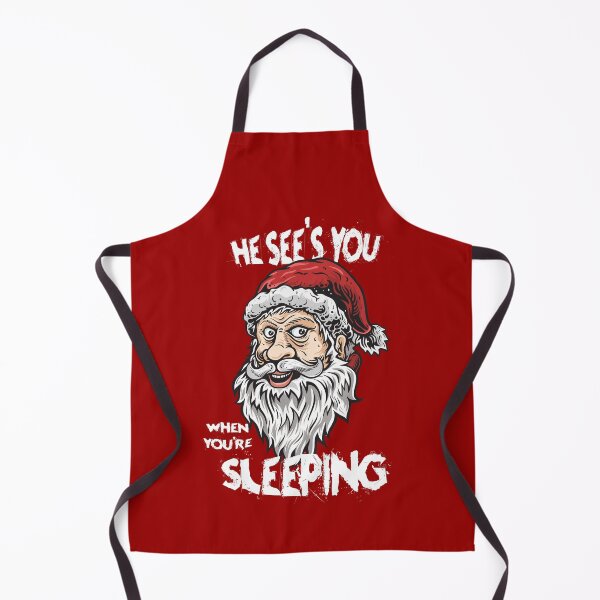Item preview, Creepy Santa Claus – He sees you when you’re sleeping funny Christmas designed and sold by messy-nessie.