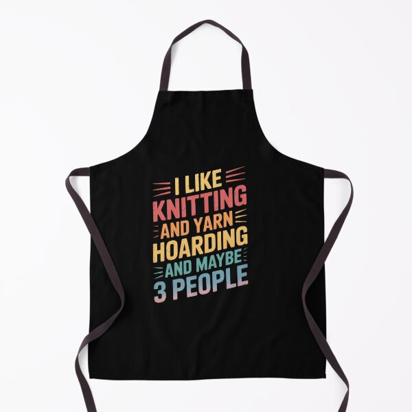 Item preview, i like Knitting and yarn hoarding and maybe 3 people designed and sold by DrewLeuschke.