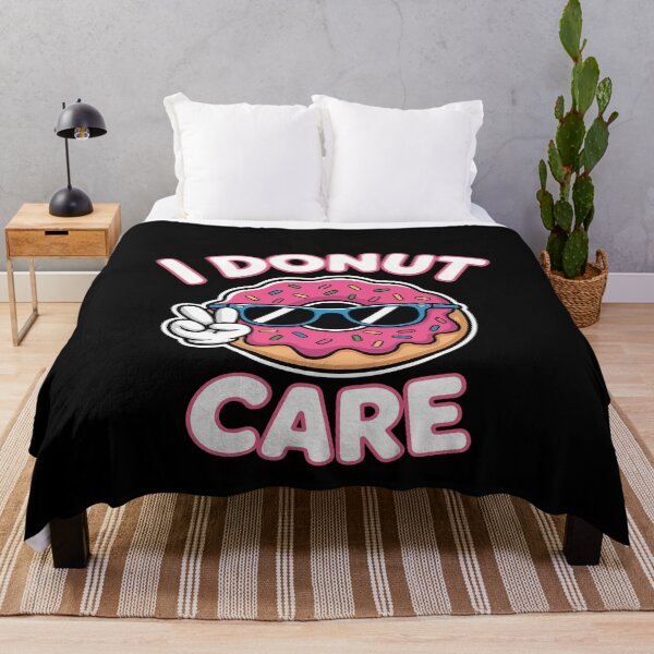 Item preview, I Donut Care Funny Pun Mood On Pause Donut designed and sold by MinaReinger.