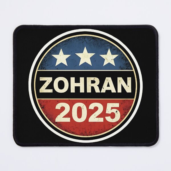 Item preview, Retro Zohran Mamdani for NYC Mayor Funny 2025 Progressive designed and sold by zptees.