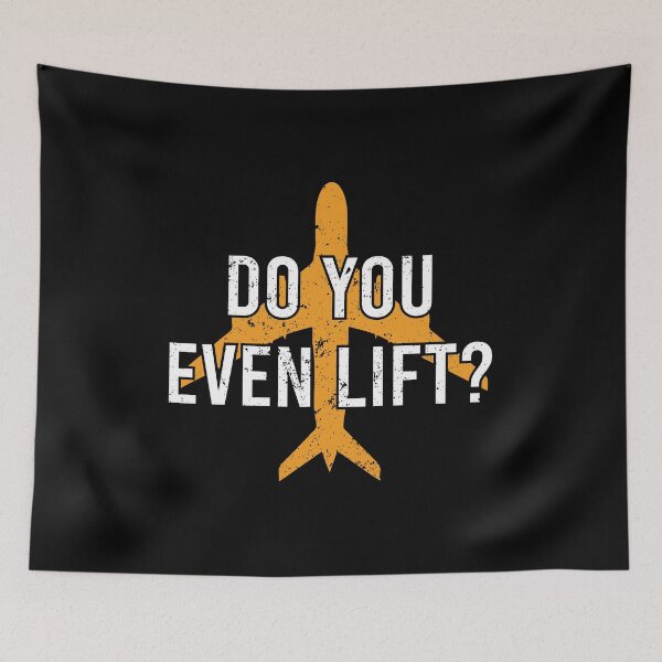 Item preview, Do You Even Lift - Funny Pilot Aviation Aircraft Lovers designed and sold by manueldila.