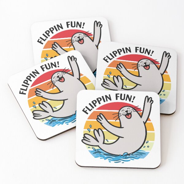 Item preview, Flippin Fun! Seal Design. Version 2 designed and sold by ArthousePromos.