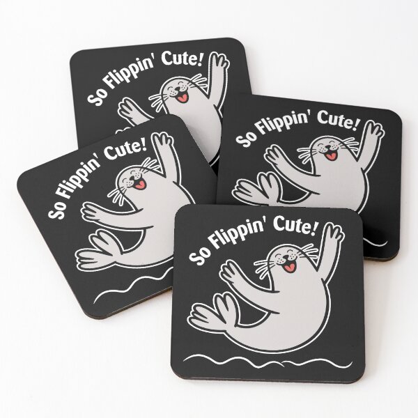 Item preview, So Flippin' Cute! Seal Design. Version 2 designed and sold by ArthousePromos.