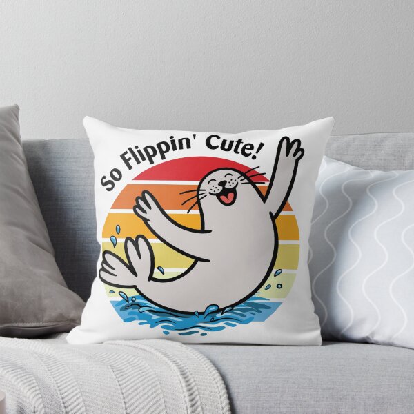 Item preview, So Flippin' Cute! Seal Design. Version 3 designed and sold by ArthousePromos.
