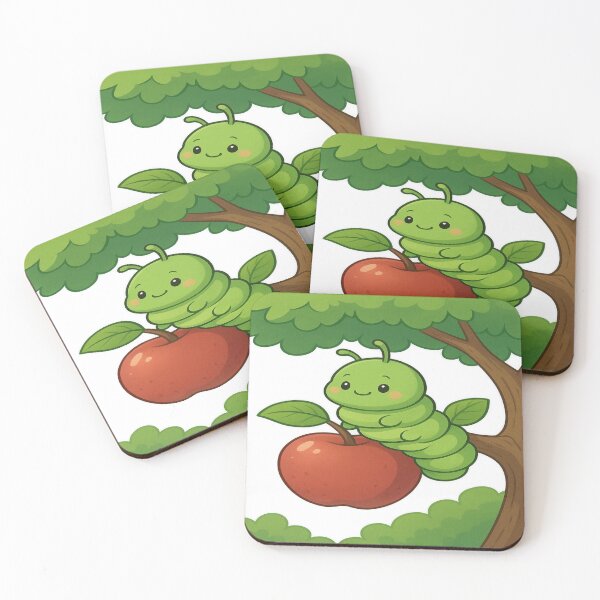 Item preview, A red worm-eaten apple weighs on a tree branch in the garden designed and sold by PWDigitalArt.