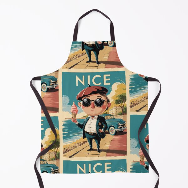 Item preview, Nice, France Travel Poster | French Riviera designed and sold by LeQuirks.