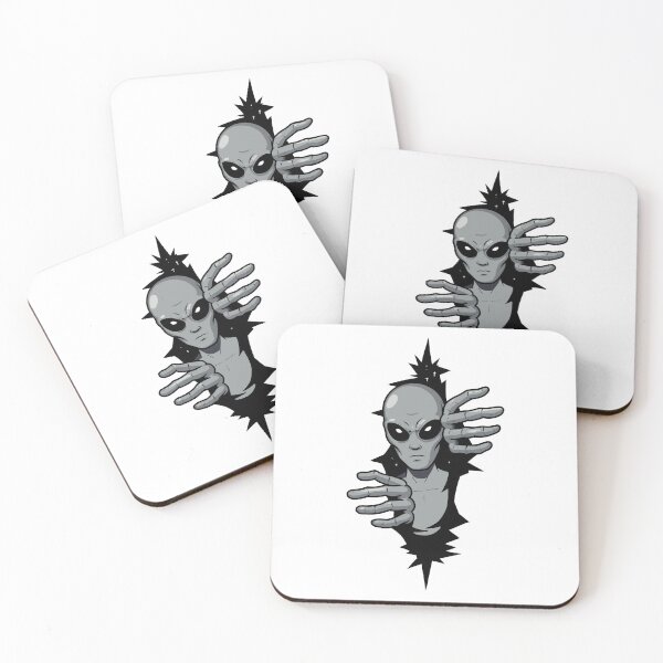 Item preview, Alien Breach – Sci-Fi Portal Invasion Design designed and sold by JoRealm.