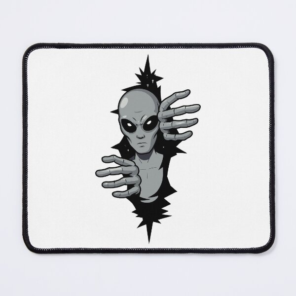 Item preview, Alien Breach – Sci-Fi Portal Invasion Design designed and sold by JoRealm.