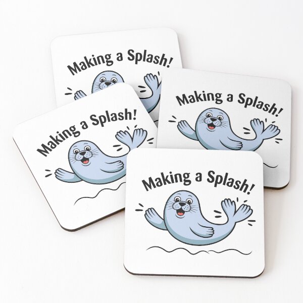 Item preview, Making a Splash! Seal Design. Version 1 designed and sold by ArthousePromos.