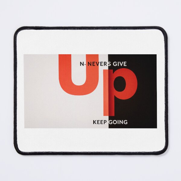 Item preview, Never give up, keep going designed and sold by FATUN.