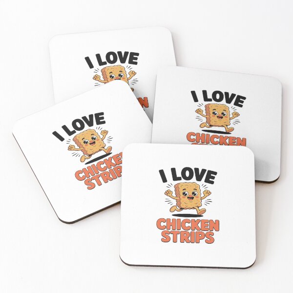 Item preview, i love chicken strips funny Fried Chicken Lover designed and sold by khorbiasieno.
