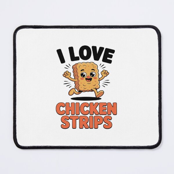 Item preview, i love chicken strips funny Fried Chicken Lover designed and sold by khorbiasieno.