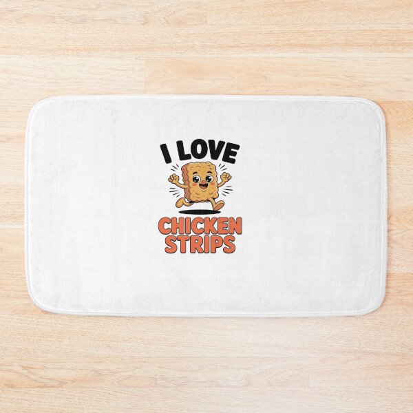 Item preview, i love chicken strips funny Fried Chicken Lover designed and sold by khorbiasieno.