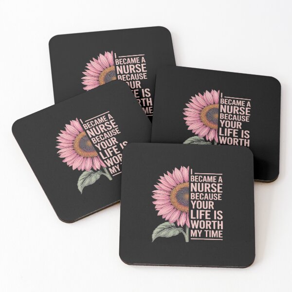 Item preview, I Became a Nurse Because Your Life Is Worth My Time designed and sold by VasilisLamArt.