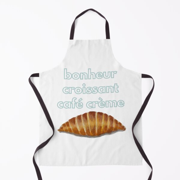 Item preview, Bonheur - Croissant - Café Crème designed and sold by The Balanced Bonne Vivante.
