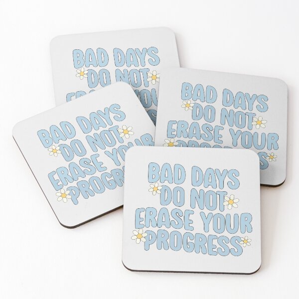 Item preview, Bad days do not erase your progress designed and sold by BrownHorse90s.