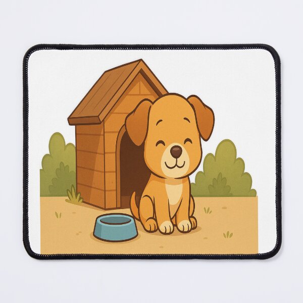 Item preview, Beautiful white pooch dog in the booth on a sunny day House for an animal Selective focus designed and sold by PWDigitalArt.
