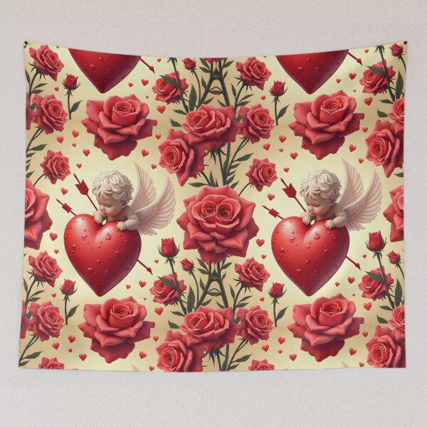 Item preview, Valentine's  Day seamless pattern designed and sold by BDLdesigns.