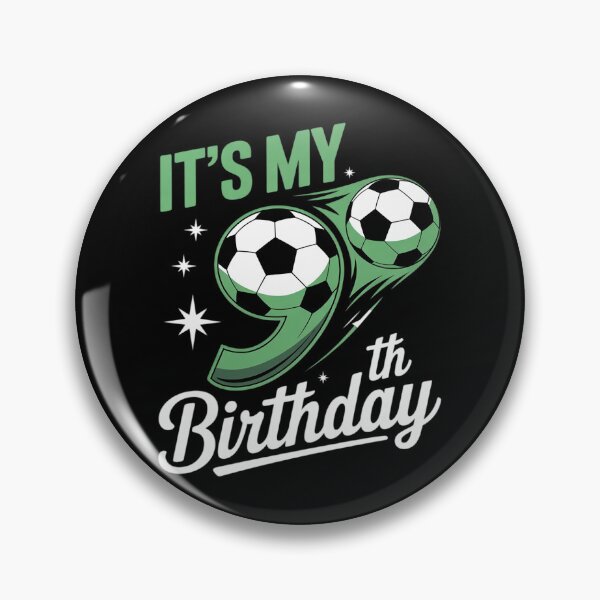 Item preview, It's My 9th Birthday Boy Soccer Ball 9 Year Old Birthday  designed and sold by MathisBellanger.