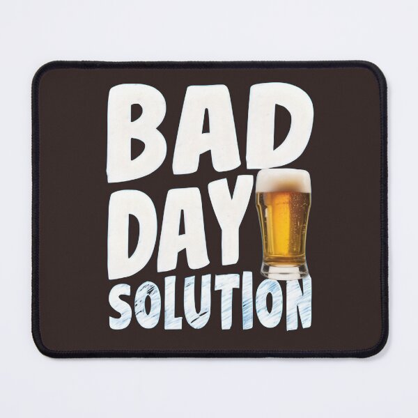 Item preview, Funny tee bad day solution designed and sold by Newrealis.