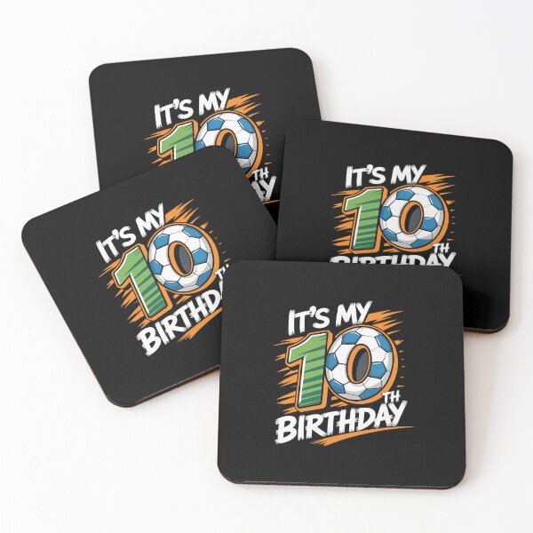 Item preview, It's my 10th Birthday Party Soccer 10 Years Old  designed and sold by MathisBellanger.