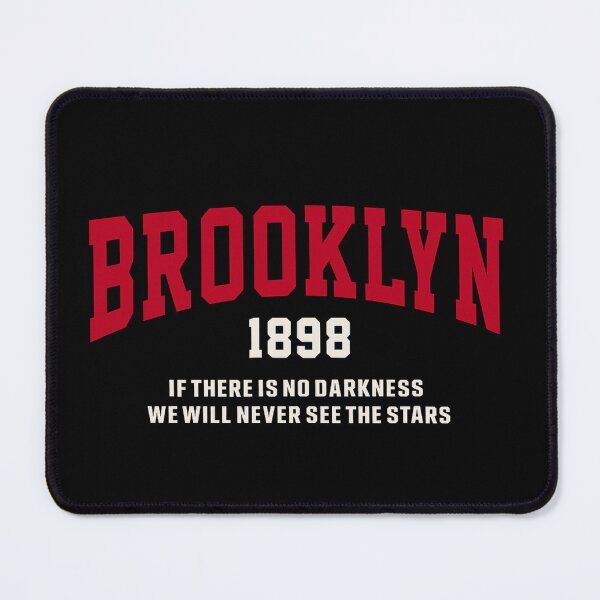 Item preview, Brooklyn 1898 Inspirational Typography designed and sold by GenzShoppingHub.
